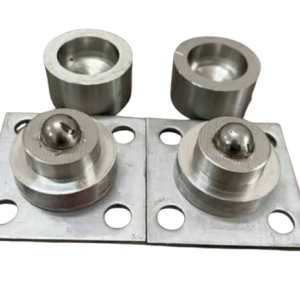 Bản lề cối xoay có bi có đế inox