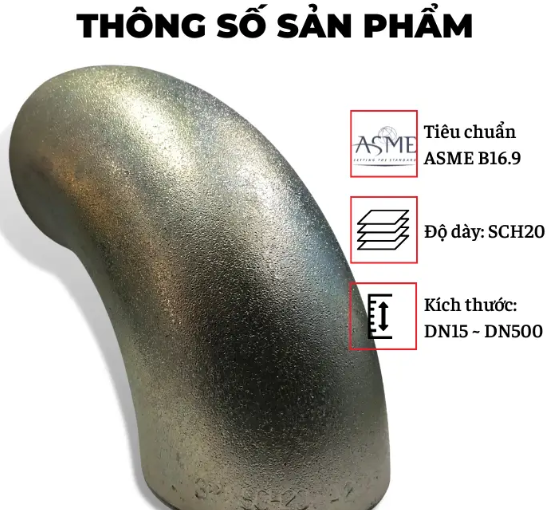 Kiểm tra kỹ thông số độ dày và tiêu chuẩn (SCH)